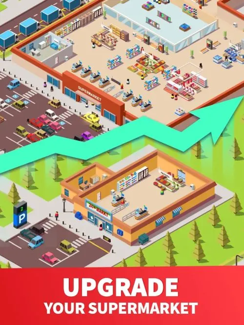 Idle Supermarket Tycoon Free Gems Cheats, Tips & Tricks: How to Earn a Ton  of Gems and Unlock All Cities - Level Winner