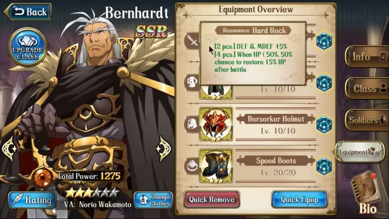 langrisser mobile bernhardt