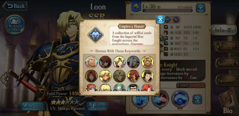 langrisser mobile empire's honor