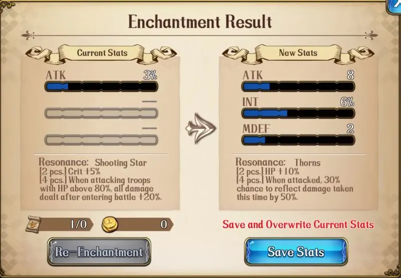 langrisser mobile enchantment