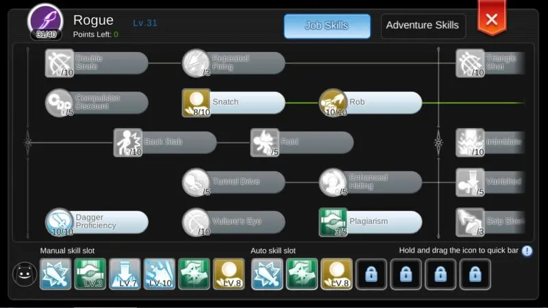 ragnarok m eternal love rogue setup for aoe hunting