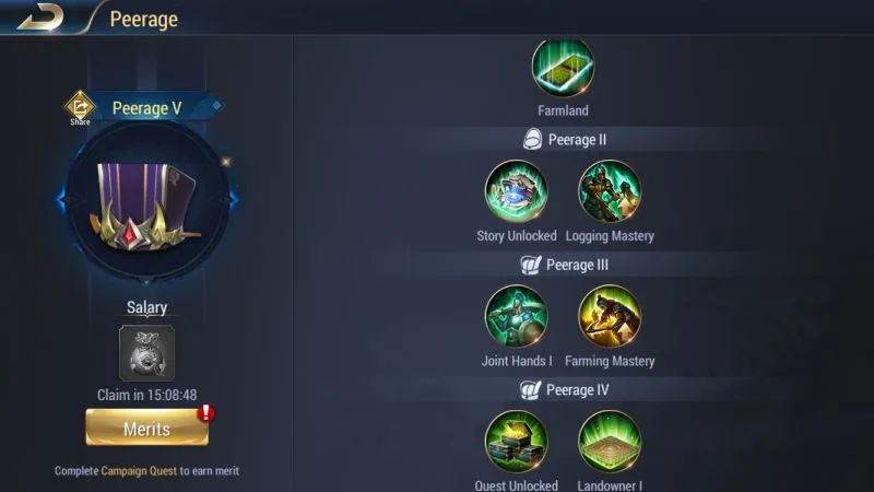 empire of heroes peerage