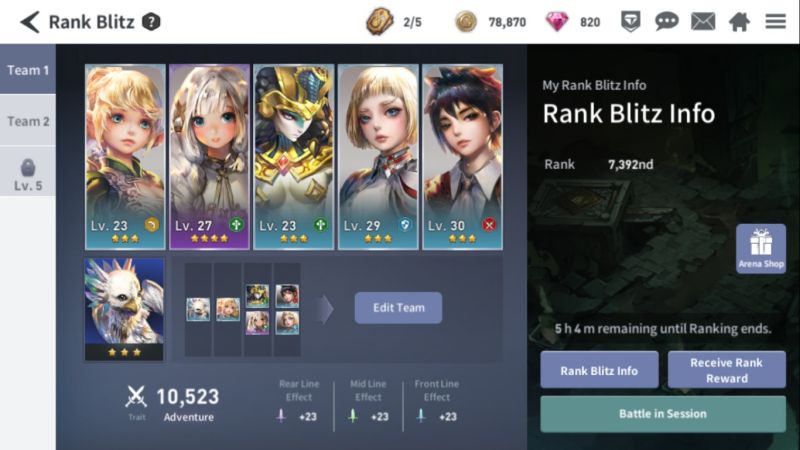 lyn the lightbringer rank blitz