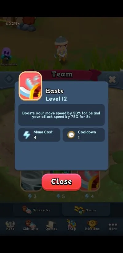 world of legends spells