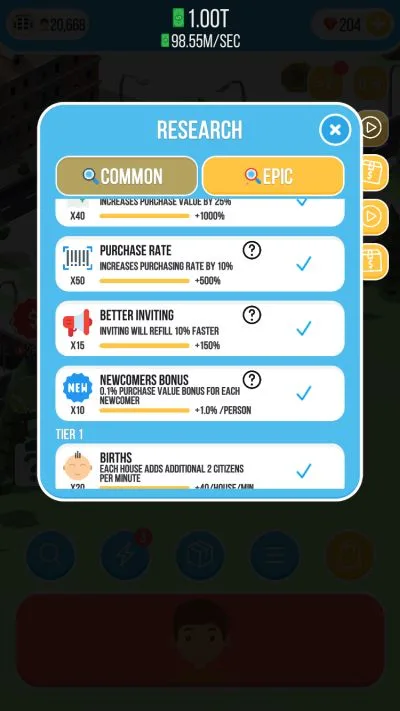 idle island research