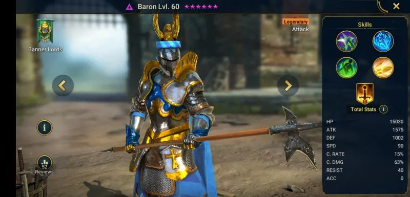 raid shadow legends baron