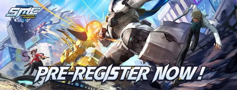 super mecha champions pre-registration