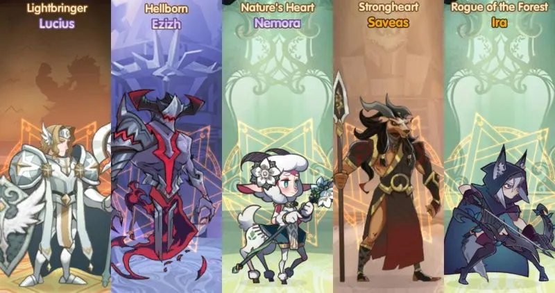 afk arena best tier 1 team