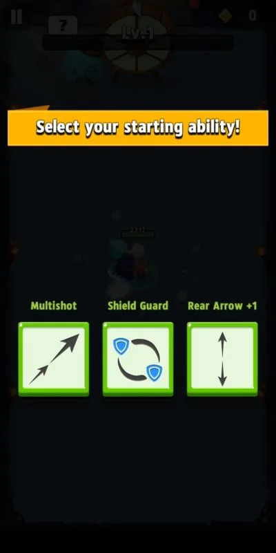 archero starting ability