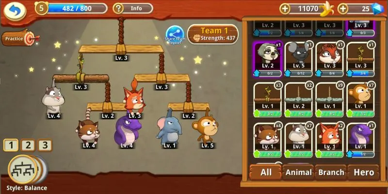 critter clash team formation