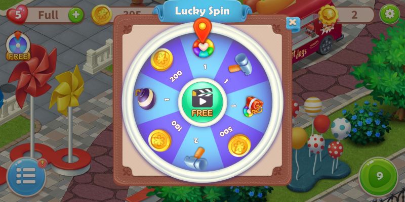 dream cafe lucky spin