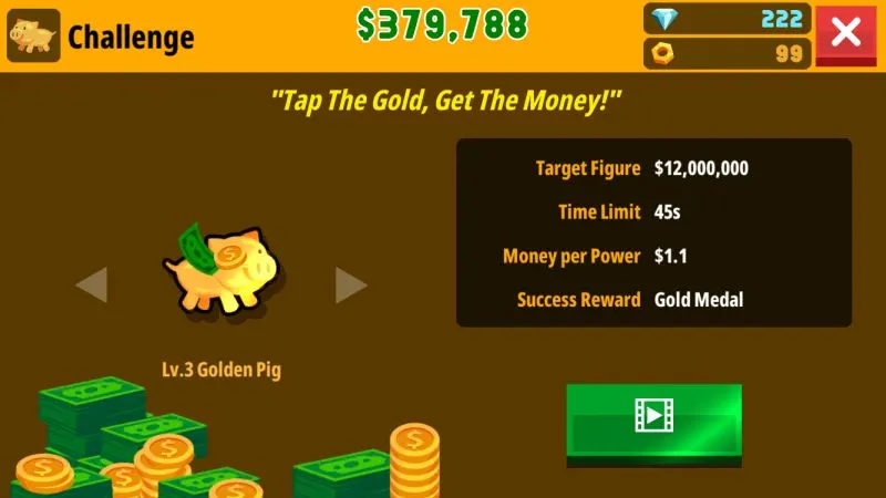 factory inc golden pig challenge