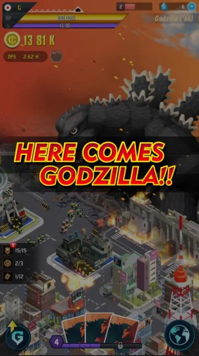 how to defeat godzilla in godzilla defense force