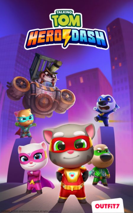 talking tom hero dash