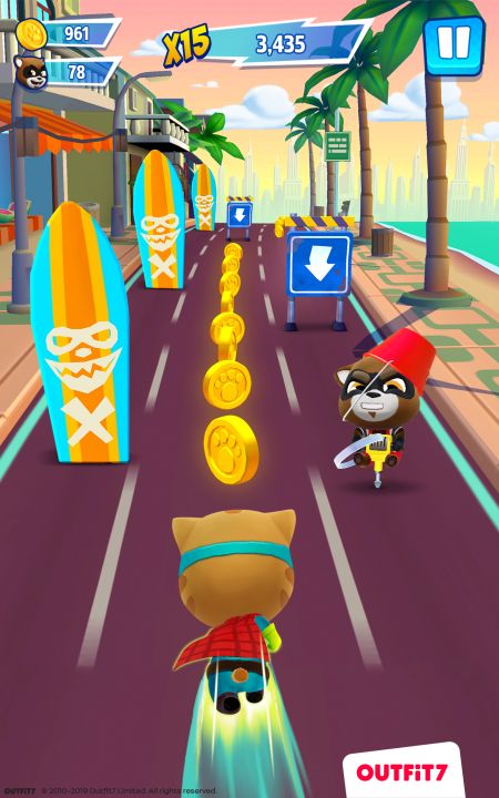 talking tom hero dash release