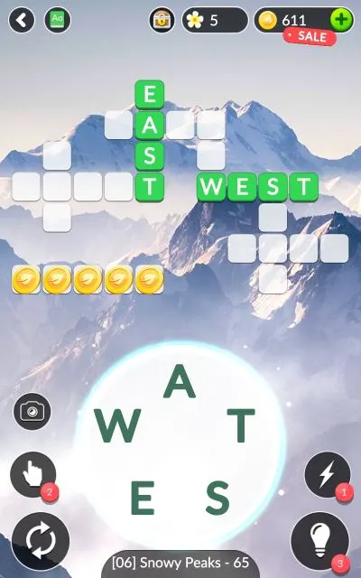 word life snowy peaks answers