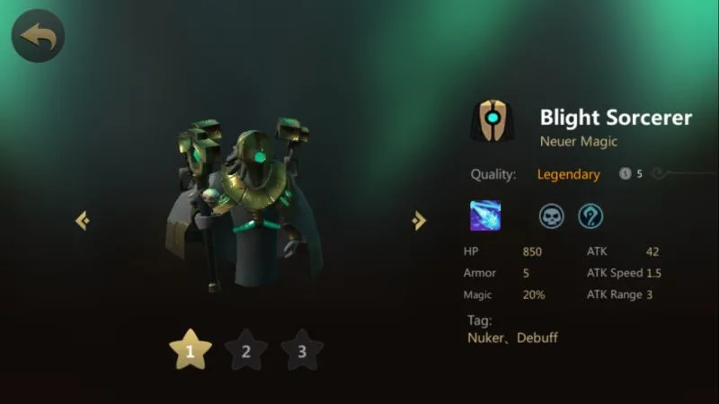 auto chess blight sorcerer