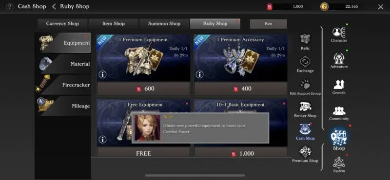 how to enhance equipment in talion