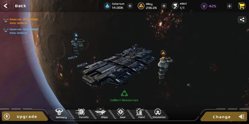 aeon wars galactic conquest colony ship