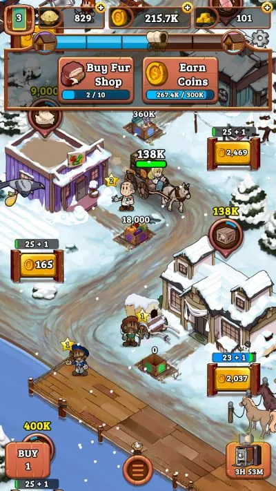 idle frontier tap town tycoon tips