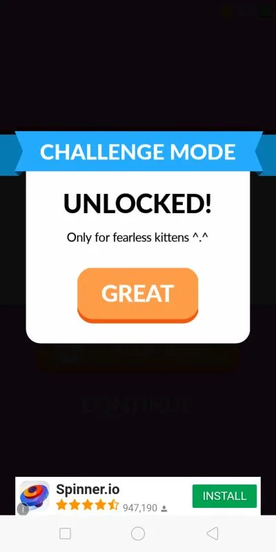 kitten up! challenge mode
