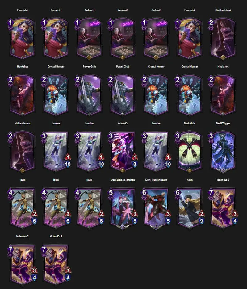 morrigan deck teppen