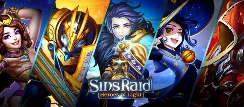 sins raid heroes of light pre-registration