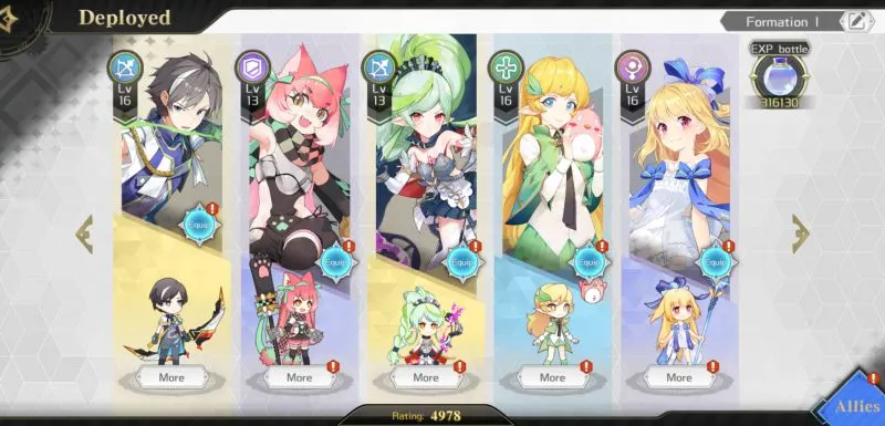 astral chronicles balanced team