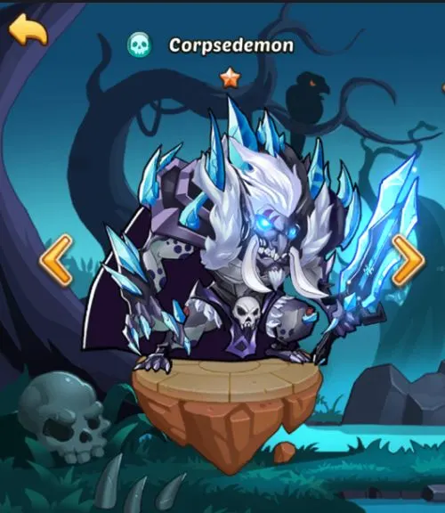 corpsedemon idle heroes