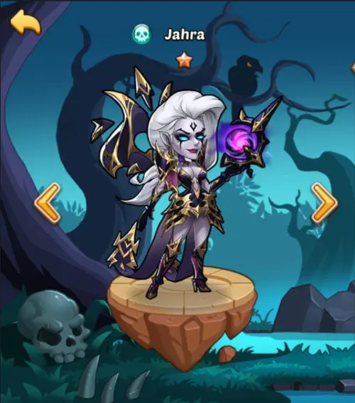 jahra idle heroes