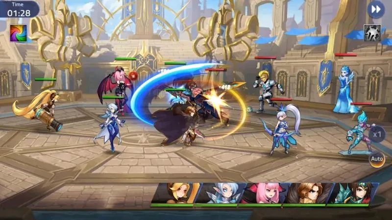 mobile legends adventure team battle
