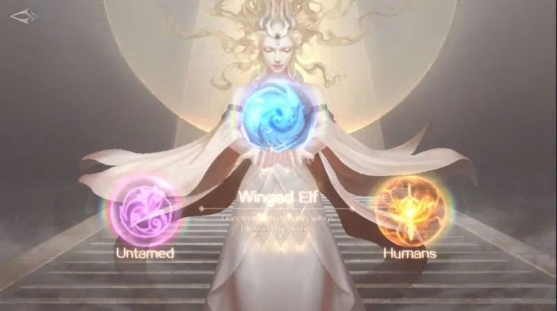 perfect world mobile race selection