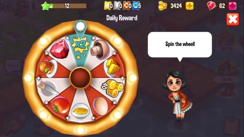how to get more rewards in food street