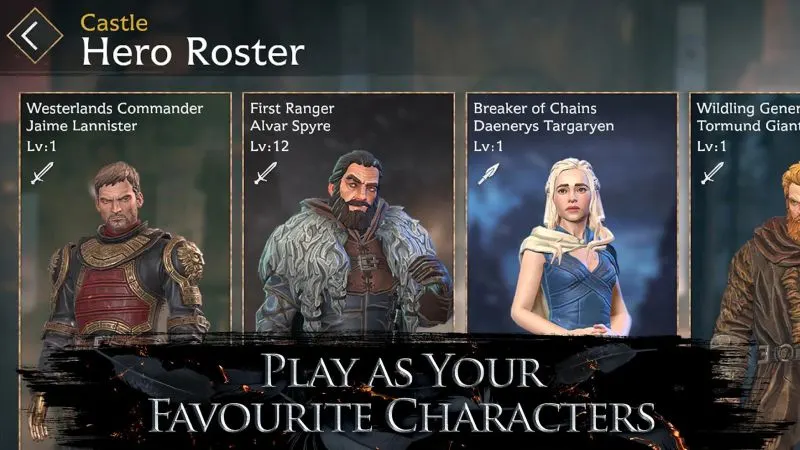 game of thrones beyond the wall heroes