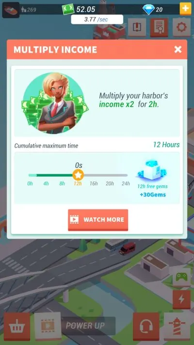 how to multiply income in idle harbor tycoon