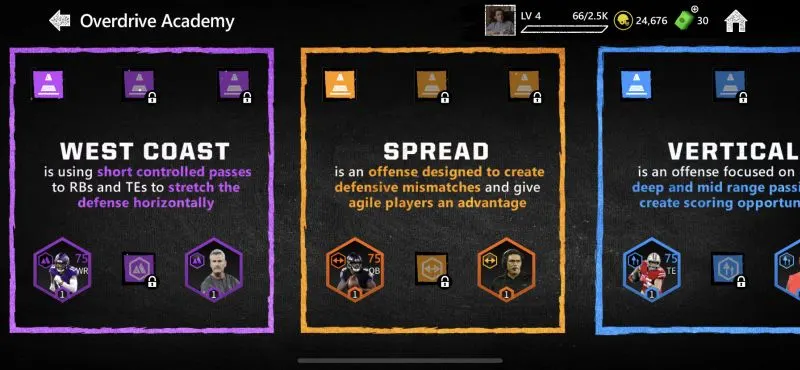 madden mobile 20 overdrive academy