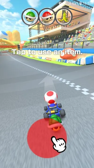 how to use buffs in mario kart tour