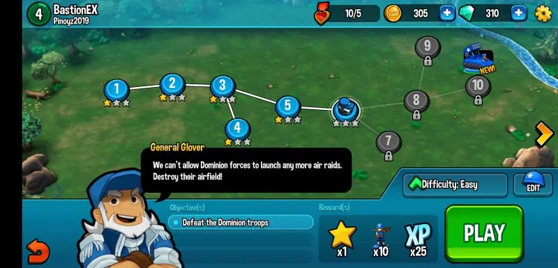 mini guns omega wars missions