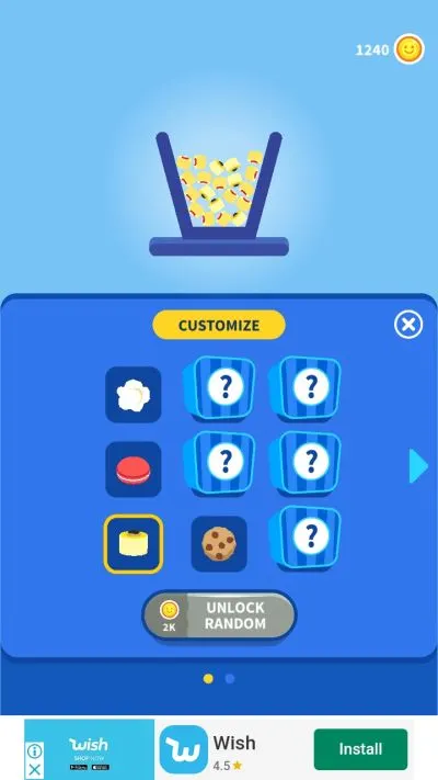 popcorn burst customization