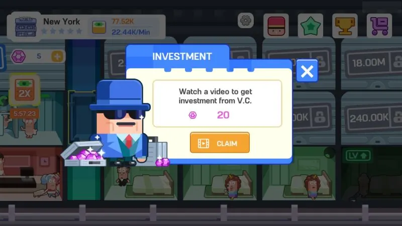 super hotel tycoon investors