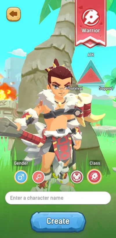 warrior class in ulala idle adventure