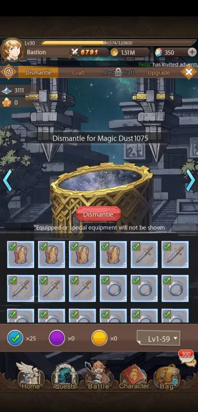 how to earn magic dust in aura fantasy