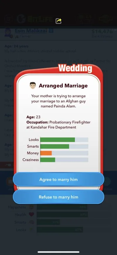 bitlife arranged marriage