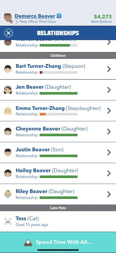 bitlife relationships