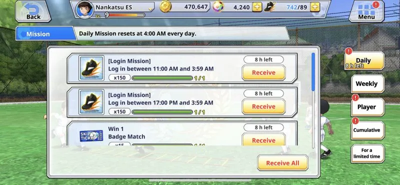 captain tsubasa zero miracle shot missions