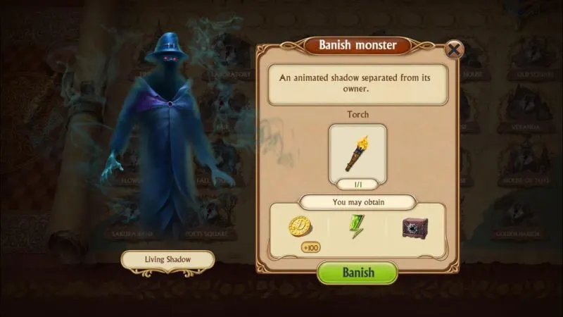 how to banish the monsters in seekers notes hidden mystery
