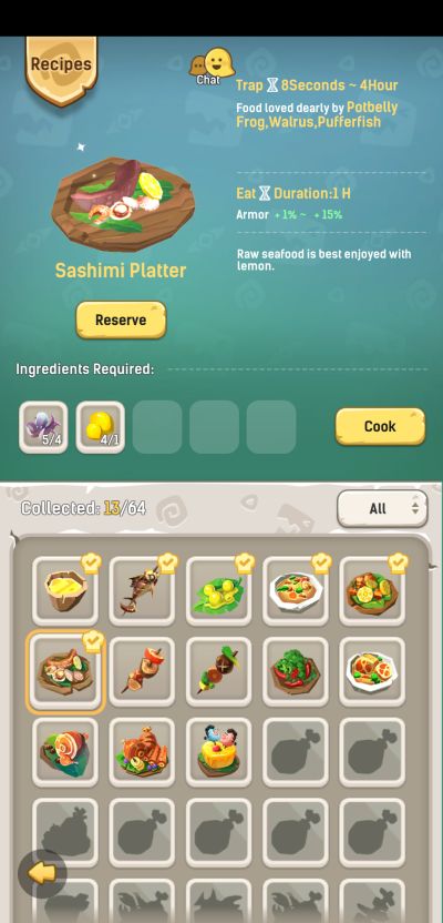 how to get more food ingredients in ulala idle adventure