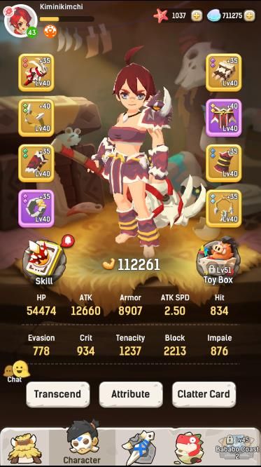 how to unlock clatter cards in ulala idle adventure