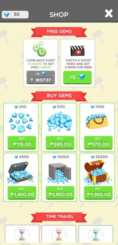 how to spend diamonds in idle landmark tycoon