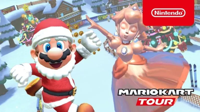 mario kart tour winter tour